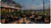 Rooftop seating