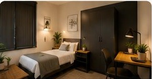 Private room with desk
